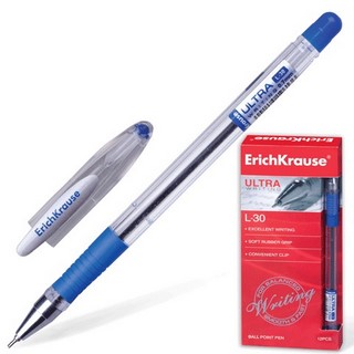 Ручка шариковая  EK ULtra L-30 0,7мм синяя...