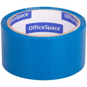 Скотч 48х40 OfficeSpace синяя,45 мкм арт.К...
