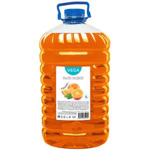 Мыло жидкое Vega Апельсин  5 л.