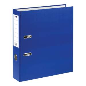 Папка-файл 75мм OfficeSpace бумвинил синяя...
