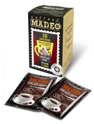 Кофе порционный молотый По-венски Madeo™ 1...
