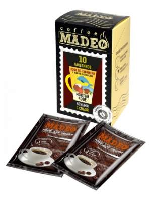Кофе порционный молотый По-гавайски Madeo™...