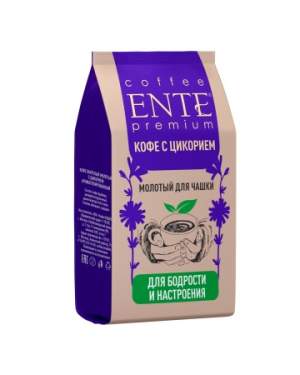 Кофе молотый с цикорием, coffee ENTE™ 0,20...