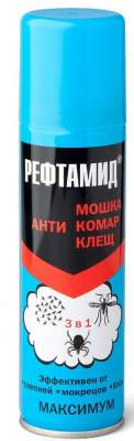 Спрей от комаров, клещей Р...