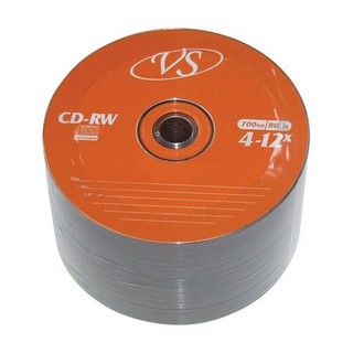 Диск CD-RW VS 4-12х 700Mb 1шт.