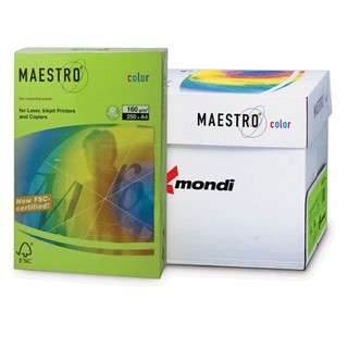 Бумага цветная Maestro 160г/м  250л. интен...