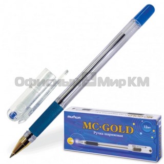 Ручка шариковая  МC Gold масляная 0,5мм си...