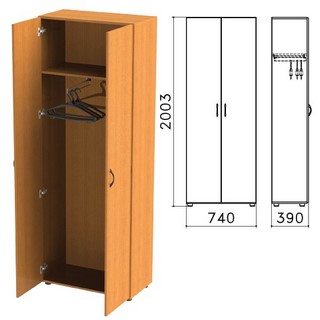 Шкаф для одежды Фея (ш740*г390*в2000 мм), ...
