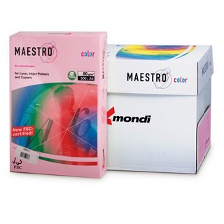 Бумага цветная Maestro 80г/м 500л. розовый...
