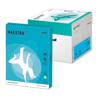 Бумага цветная Maestro 80г/м 500л. синяя