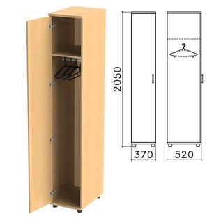 Шкаф для одежды Монолит (ш370*г520*в2050 м...