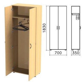 Шкаф для одежды Канц (ш700*г350*в1830 мм),...