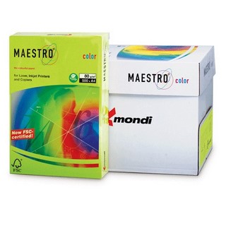 Бумага цветная Maestro 80г/м 500л.зеленый ...