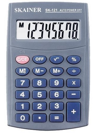 Калькулятор наст. 10-р.SKAINER SK-121I